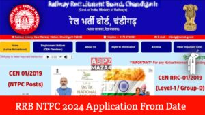 RRB NTPC 2024 Application Form DateRRB NTPC 2024 Recruitment